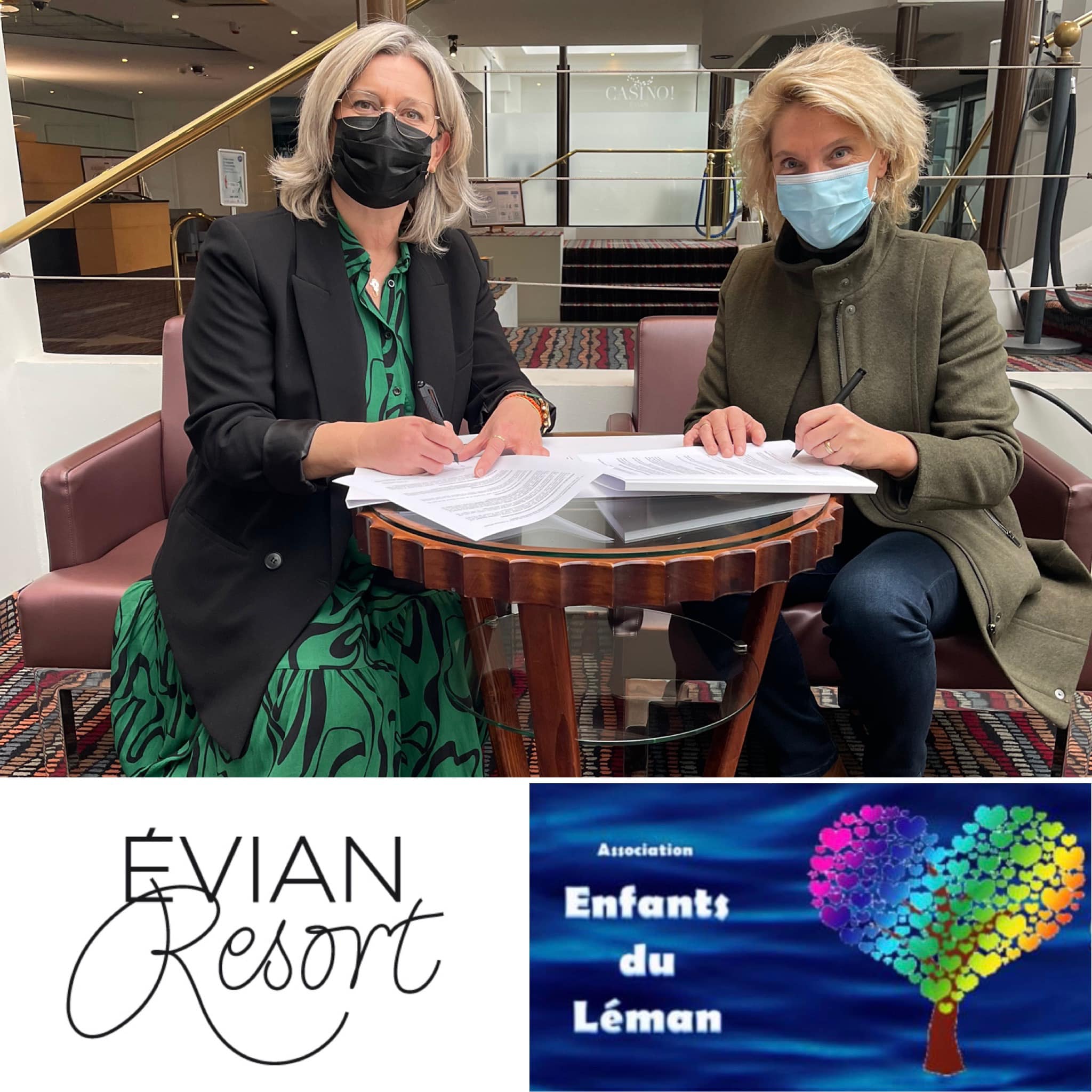 Partenariat Evian Resort